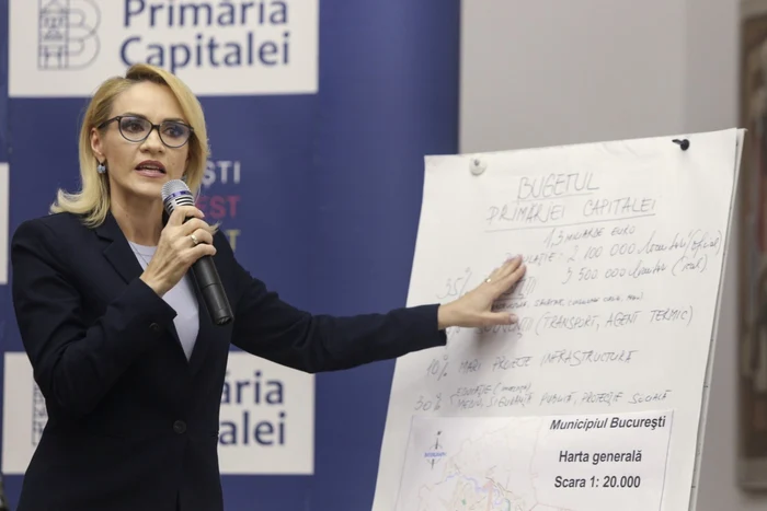 Declaraţii Gabriela Firea / FOTO Inquam Photos / George Călin / 12 nov 2018