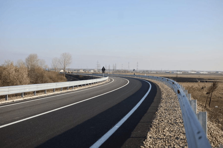 Prima șosea de centură din România al cărui șantier a fost monitorizat cu drone, în sfârșit inaugurată după zece ani