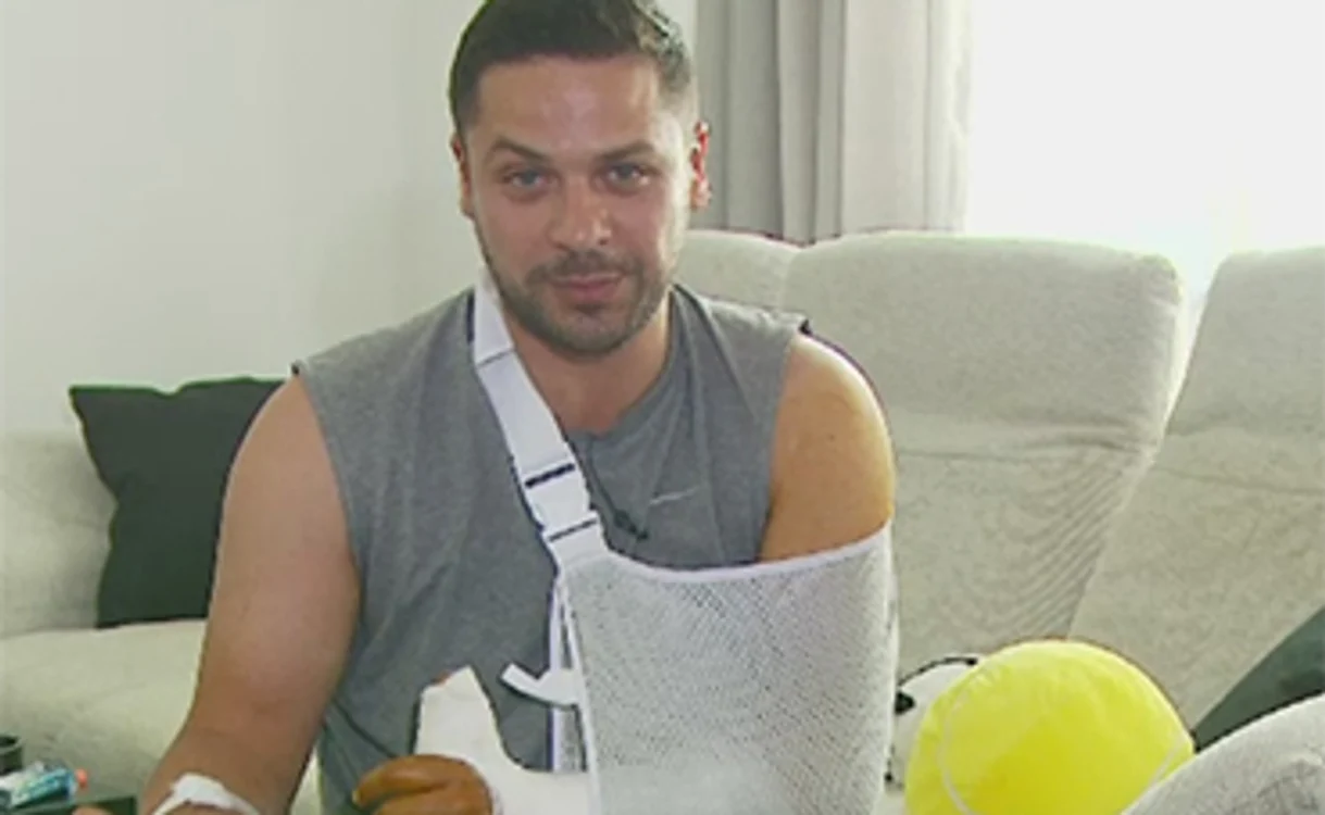 A fost operat după teribilul accident