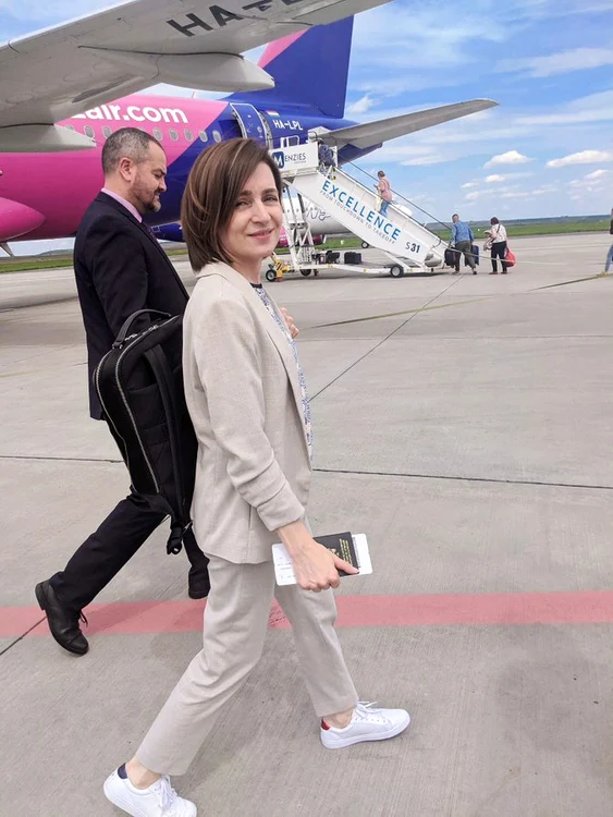 Maia Sandu se află la al doilea mandat prezidențial. FOTO: Platforma X