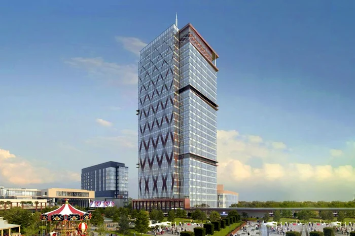 Clădirea va avea 155 de metri înălțimeFoto: energyindustryreview.com
