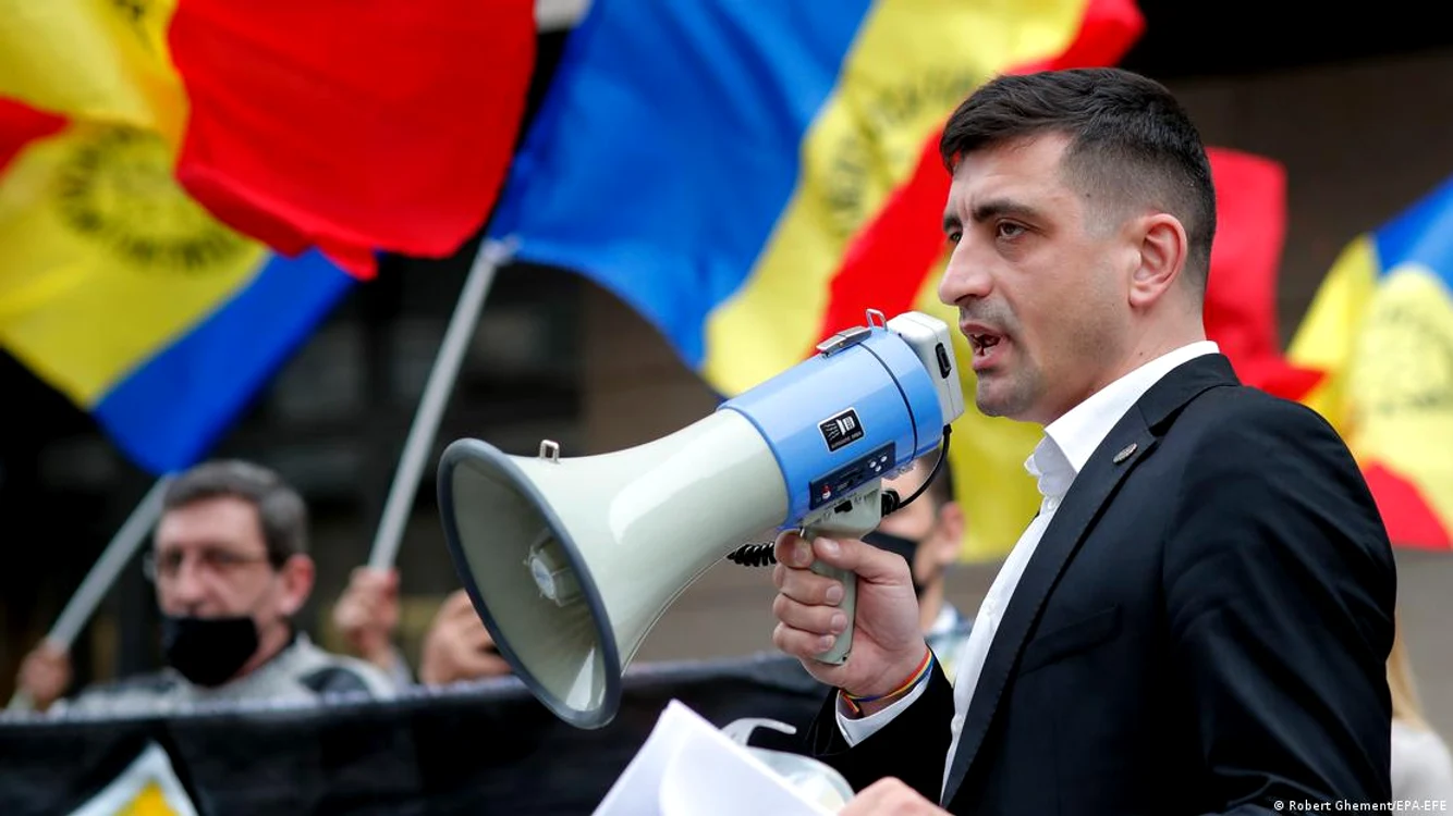 George Simion, liderul partidului AUR