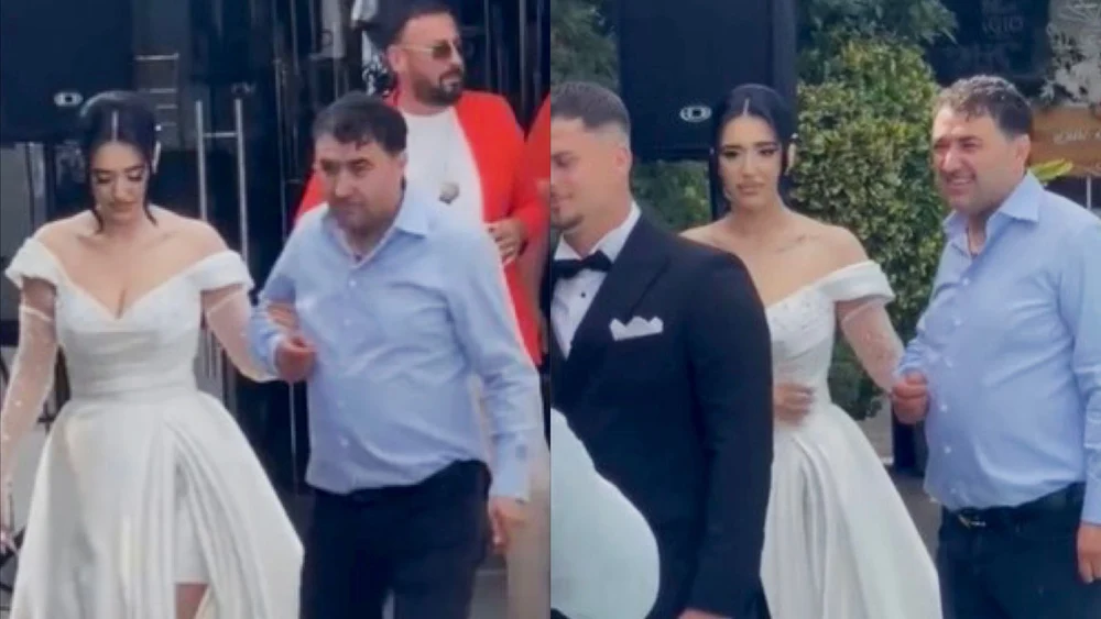 A fost nuntă mare în Bănie! Fiica lui Ionuț Luțu s-a căsătorit. Momente emoționante pentru „mâna dreaptă” a lui Gigi Becali