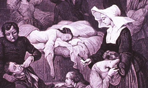 Epidemia de holeră obligă transformarea locuințelor în spitale jpeg