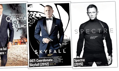 Cele patru filme în care l a jucat pe James Bond l au ţinut pe Daniel Craig mai mult prin spitale jpeg