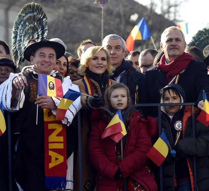 Liviu Dragnea la parada de 1 Decembrie FOTO Facebook