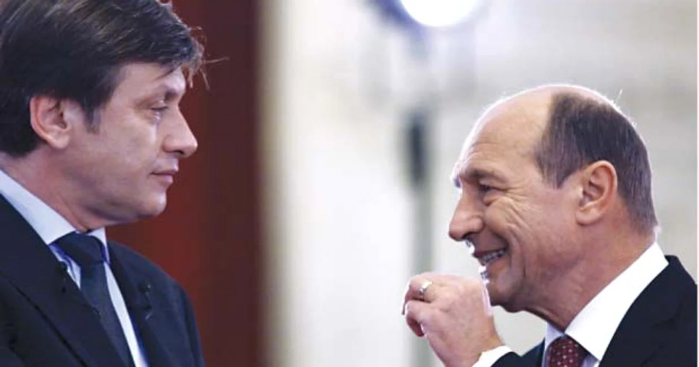 Crin Antonescu: „Poate Traian Băsescu era mai bun ca prim-ministru, în loc să fie două mandate preşedinte”. FOTO: Arhivă Adevărul.