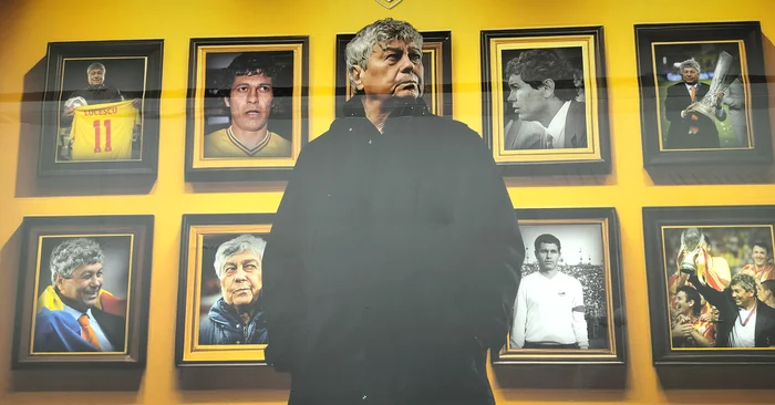 Mircea Lucescu, un simbol al României. Foto Adevărul