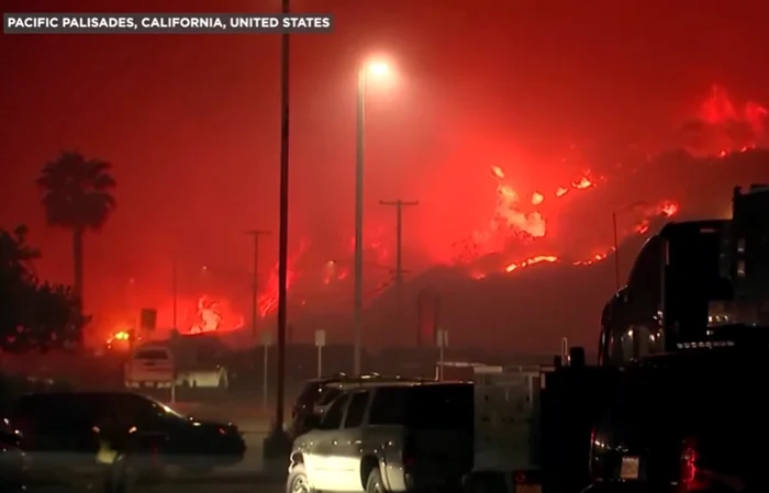 Vedete din România relatează despre infernul din Los Angeles. Foto arhivă