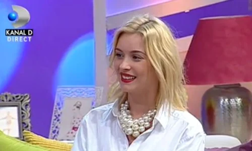 Diana a venit la "Teo Show" îmbrăcată cu cămașa iubitului jpeg