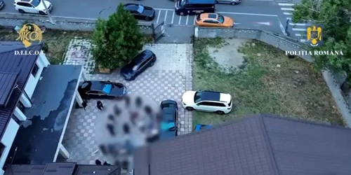 Percheziții la clanurile Pian și Purcel Foto Captură video jpg