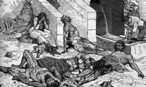 Ciuma a produs cele mai îngrozitoare pandemii din istoria omenirii, care au dus la moartea a 137 de milioane de oameni Oraşe întregi au dispărut jpeg
