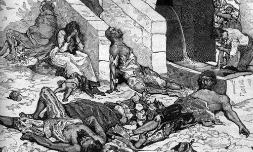 Ciuma a produs cele mai îngrozitoare pandemii din istoria omenirii, care au dus la moartea a 137 de milioane de oameni  Oraşe întregi au dispărut jpeg