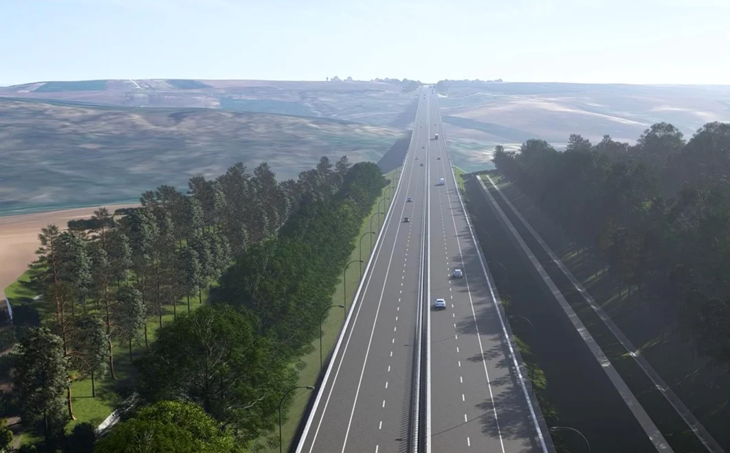 Autostrada Unirii A8 Tg Neamț-Iași-Ungheni FOTO: CNIR