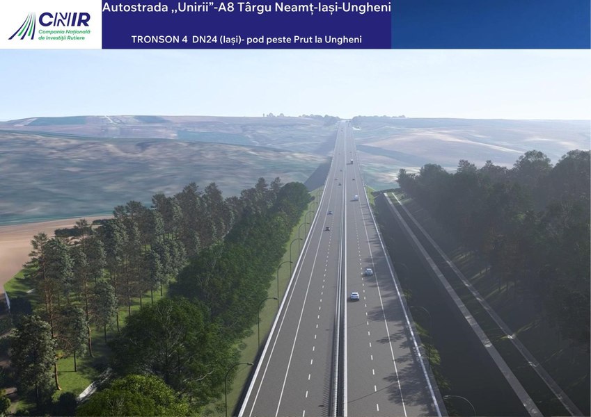 Blocaj major pentru Autostrada A8. Contractul tronsonului care iese din țară spre Republica Moldova, suspendat de instanță