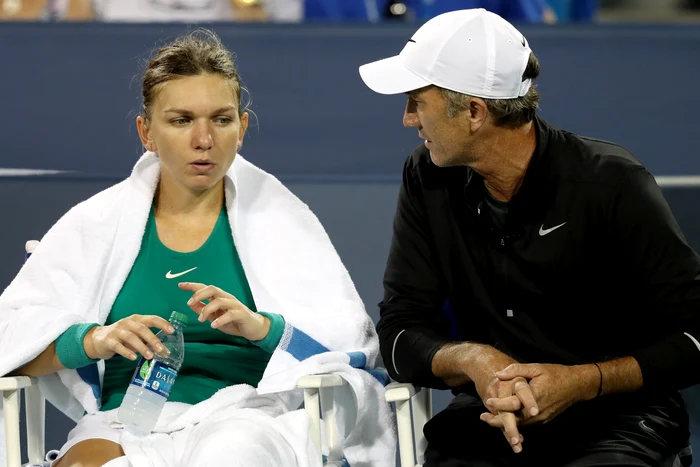 
    Simona Halep și Darren Cahill au întrerupt colaborareaGetty Images  