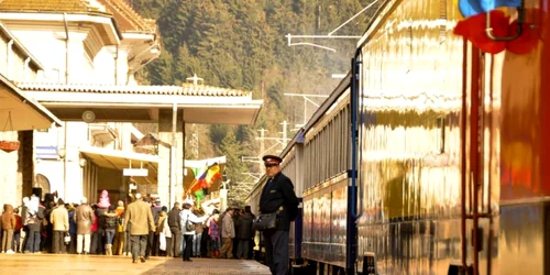 trenul regal foto primaria sinaia