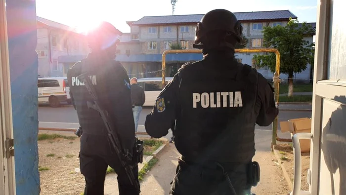 La locul crimei au intervenit trupele speicale ale poliţiei. FOTO: Arhivă Adevărul