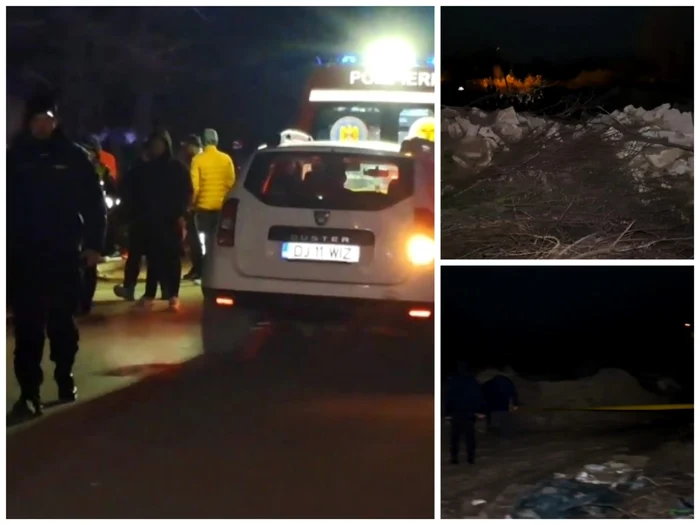 Trupul băiatului a fost găsit pe un teren năpădit de bălării FOTO: colaj captura video