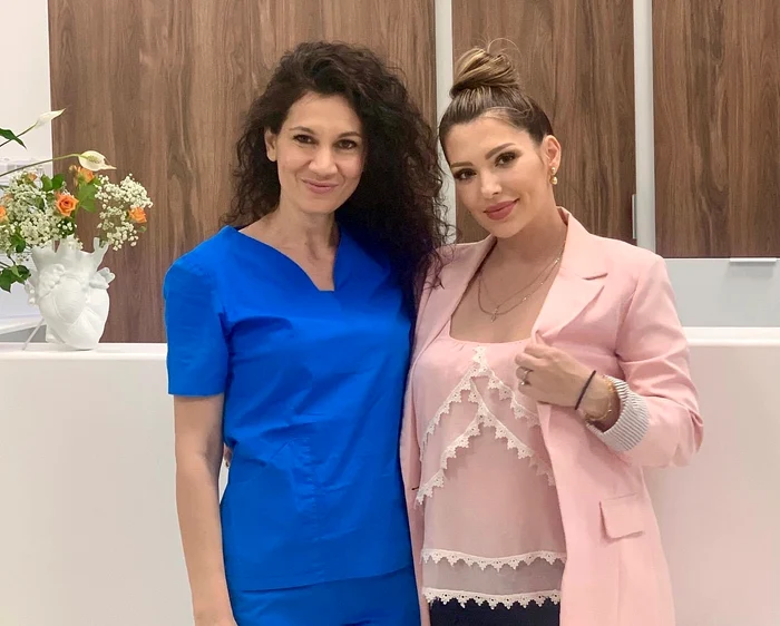  Nașa micuței este chiar medicul care a tratat-o pe artistă