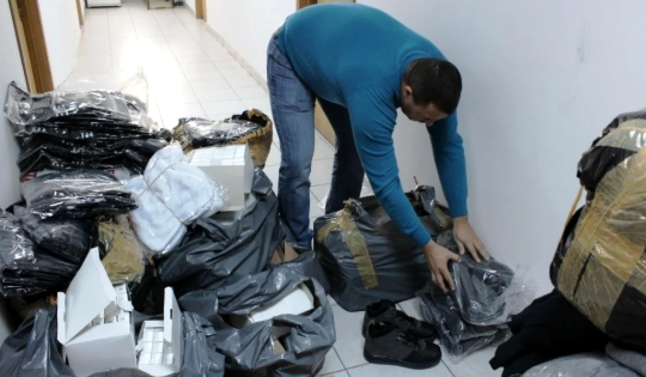Produsele au fost confiscate de către poliţişti                                                 Foto IPJ Giurgiu