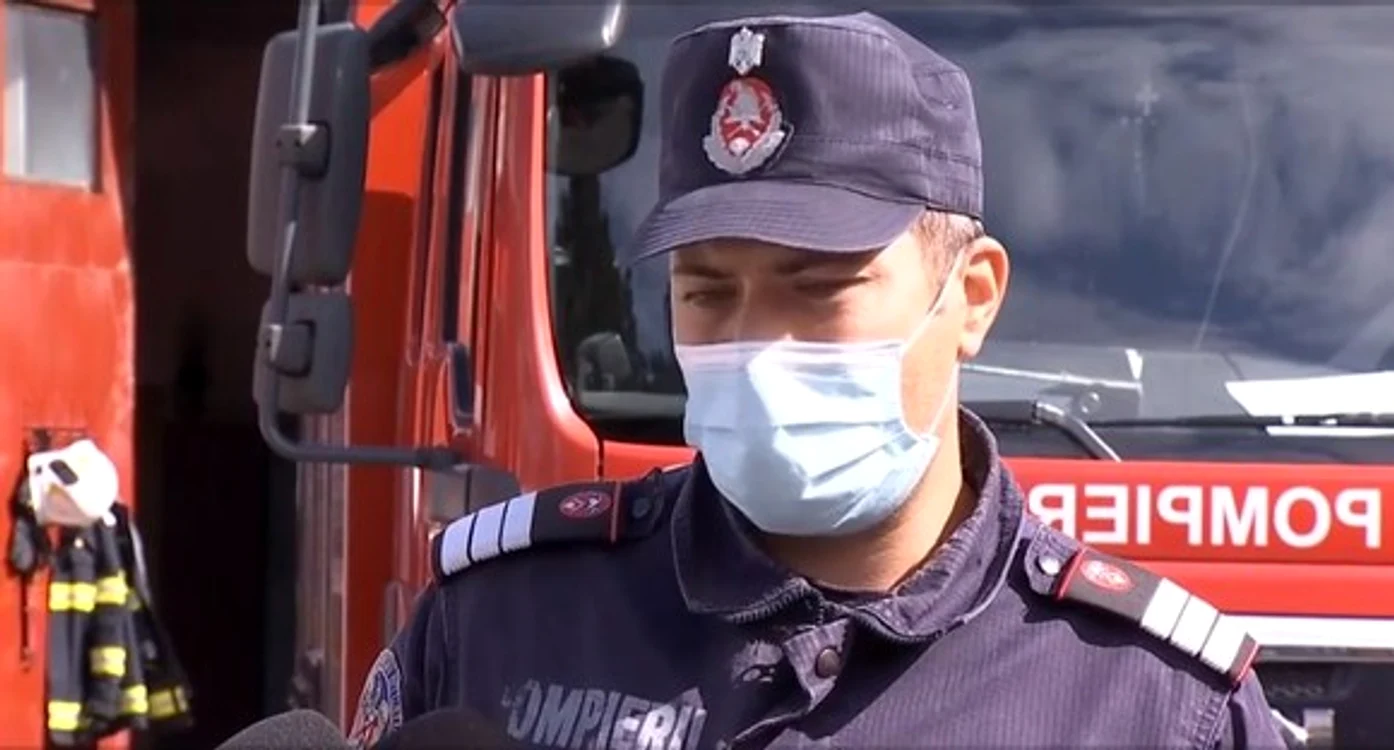 Nicușor Sandu, plutonier ISU Constanța