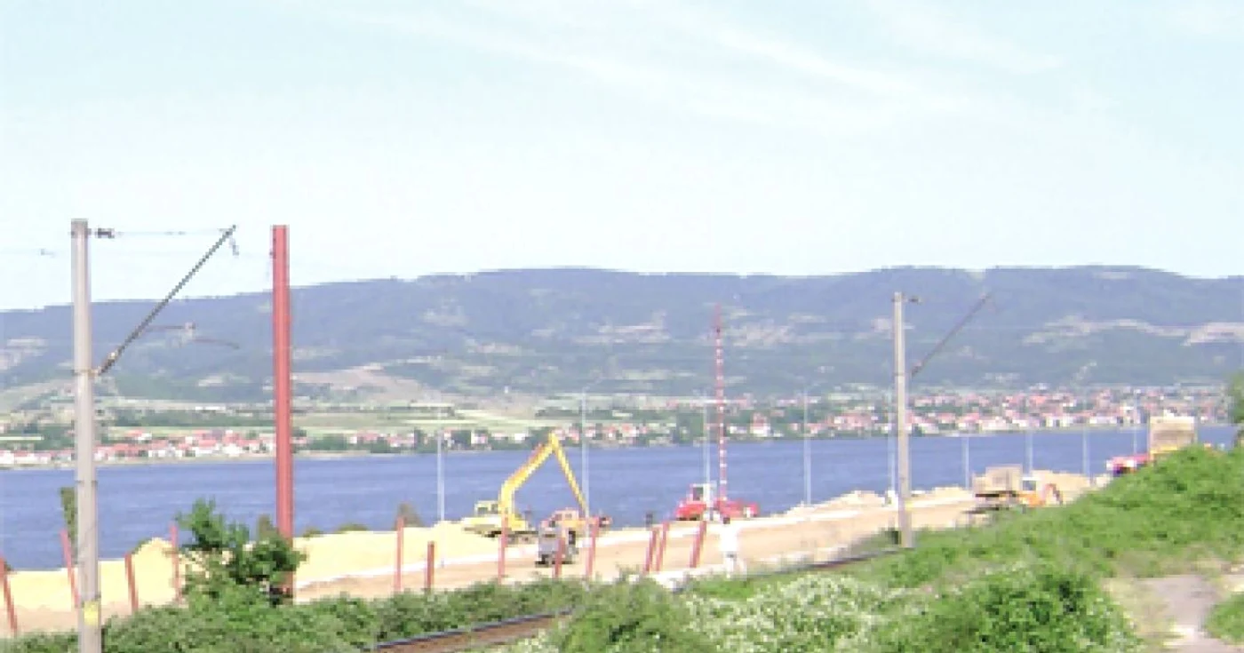 Prima plajă turistică pe malul Dunării