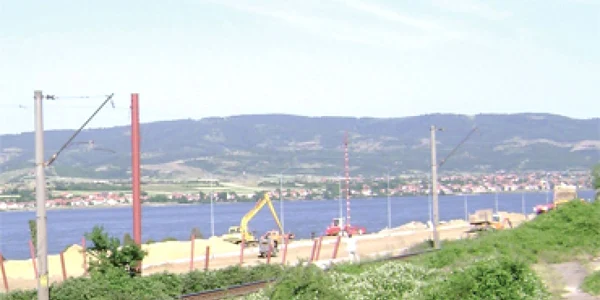 Prima plajă turistică pe malul Dunării