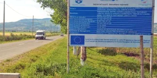 Drumul finanţat din fonduri europene leagă Şoseaua Buzău-Ploieşti de Măgura  Foto: adevărul