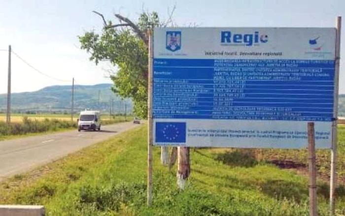Drumul finanţat din fonduri europene leagă Şoseaua Buzău-Ploieşti de Măgura Foto: adevărul