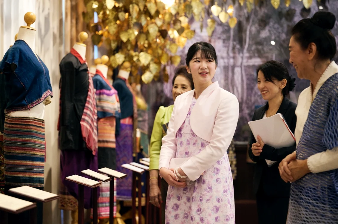 Prințesa Aiko în Laos Agentia Imperială 16 jpg