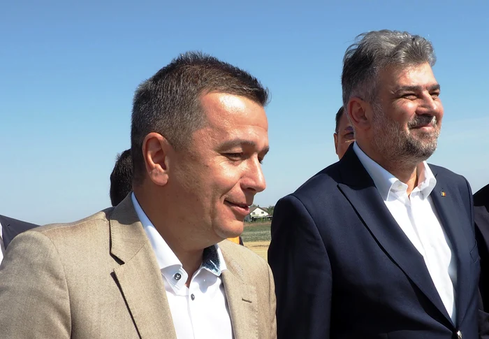 Marcel Ciolacu va analiza cu Sorin Grindeanu tema lucrărilor de pe Valea Oltului Foto: Arhivă