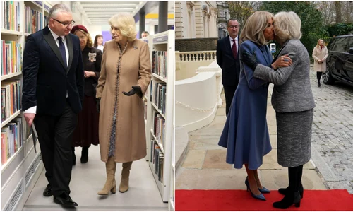 Regina Camilla a făcut o pasiune pentru cizmele mai înalte jpg