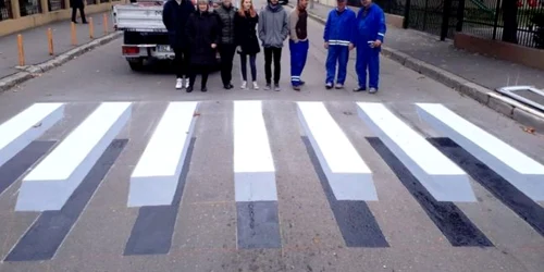 trecere de pietoni 3d
