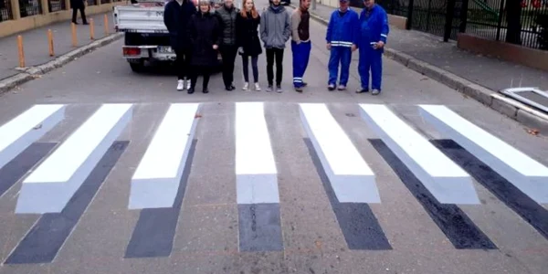 trecere de pietoni 3d 