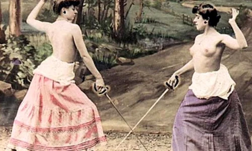 De ce s au duelat topless o prinţesă şi o contesă în 1892? jpeg