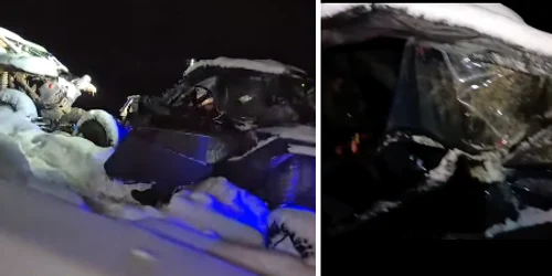 Turisti polonezi ramasi blocati pe munte foto captura Salvamont Hunedoara png