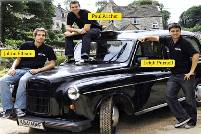 Eroii călătoriei cu taxiul (fotografii: guliver / splashnews)