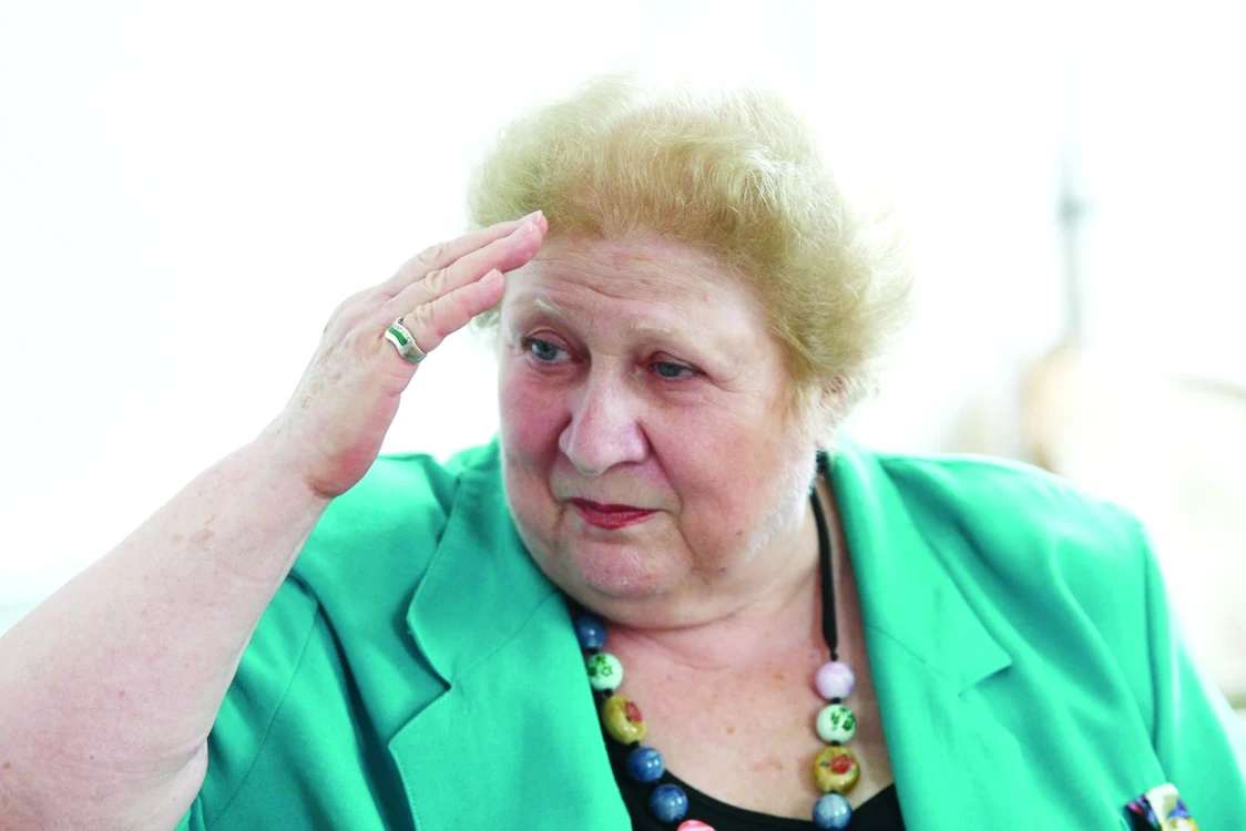 Dorina Lazăr s-a considerat toată viaţa o persoană fericită FOTO: MARIAN ILIESCU