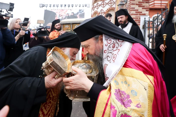 Capul Sfântului Gheorghe la Mânăstirea Pantocrator