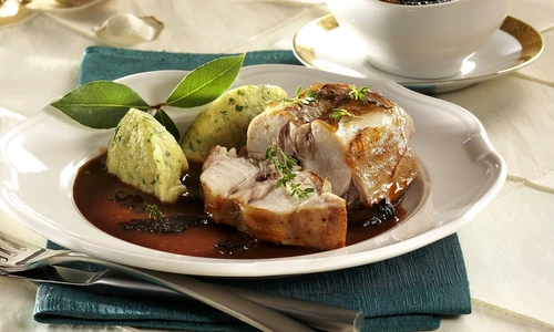 Rabbit Saddle with Plums (step by step) jpeg
