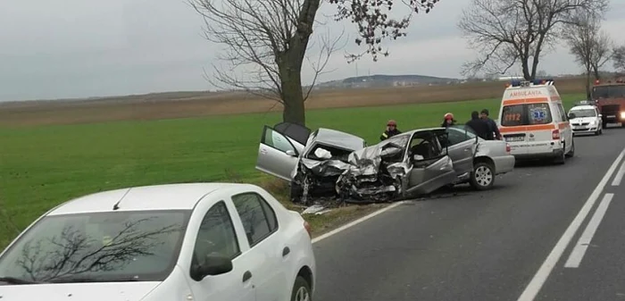 Trei persoane au murit în accidentul rutier de la Hârşova Sursa foto ISU Dobrogea