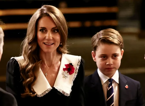 Kate Middleton și Prințul George 