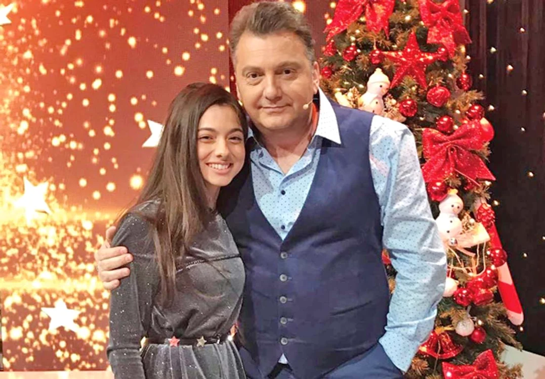 
    Mihai şi Laura  au înregistrat  cântecul în  câteva ore  