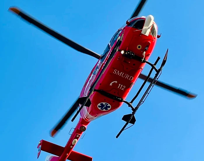 Elicopter SMURD. FOTO: arhivă