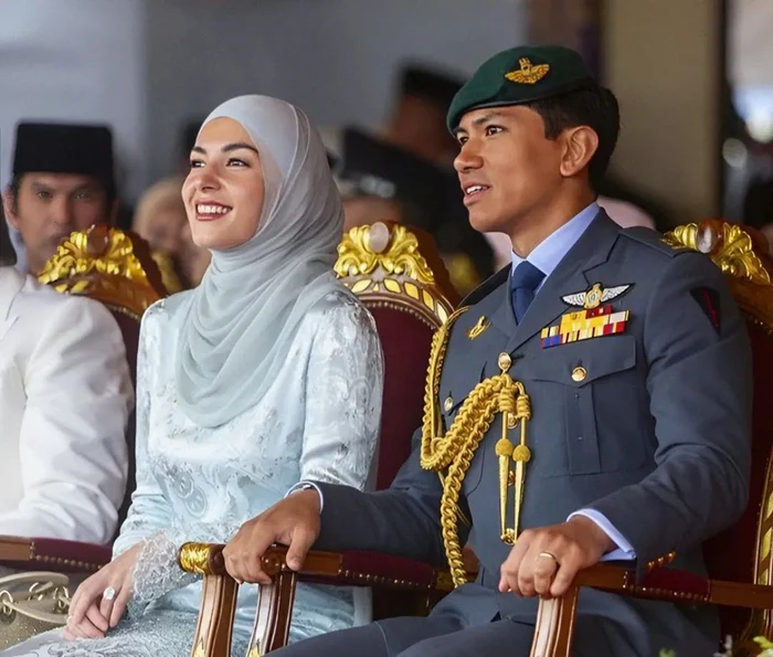 Printesa Anisha Rosnah a Bruneiului si Printul Abdul Mateen   casa regala (3) jpg