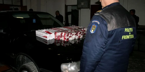 Ţigările au fost confiscate de oamenii legii 