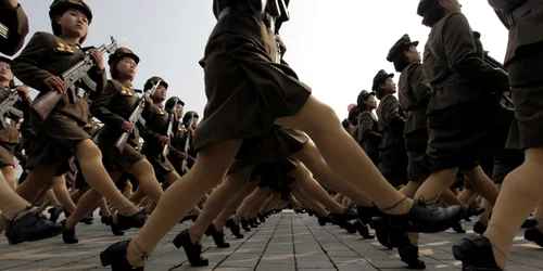 parada femei soldat coreea de nord foto reuters