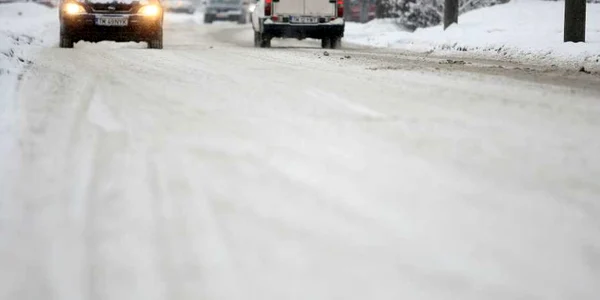 Zăpada i-a încurcat pe şoferii timişoreni