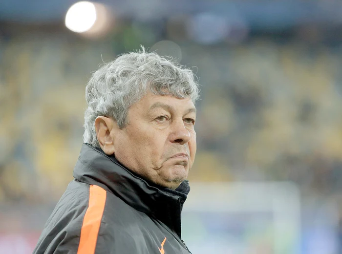 
    Mircea Lucescu  a urmărit şocat  incidentul   